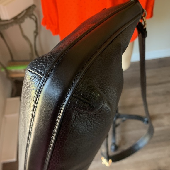 COACH Mae Crossbody Purse Bag F34823 Leather Back EUC - Picture 7 of 17